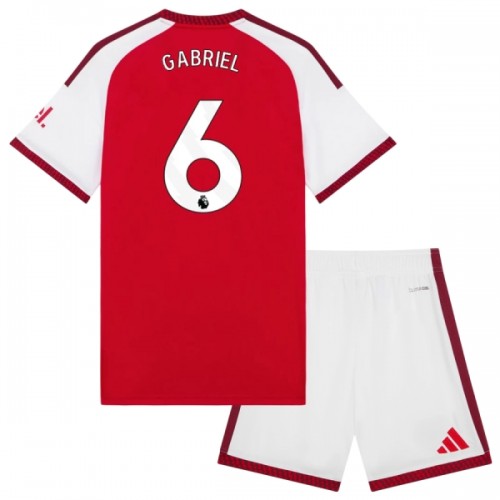 Dječji - Dresovi Komplet Arsenal Gabriel 6 Domaći 2026-27 Dječji - Dresovi Komplet Arsenal Gabriel 6 Domaći 2026-27