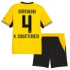 Dječji - Dresovi Komplet Borussia Dortmund N. Schlotterbeck 4 Domaći 2026-27
