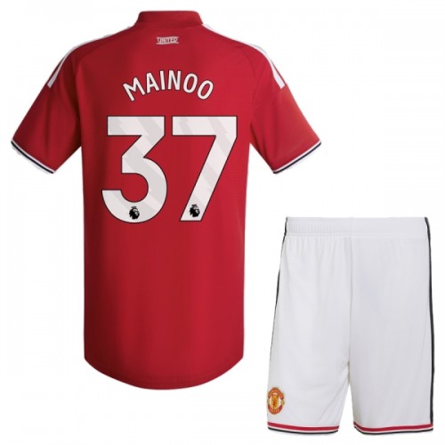 Dječji - Dresovi Komplet Manchester United Mainoo 37 Domaći 2026-27 Dječji - Dresovi Komplet Manchester United Mainoo 37 Domaći 2026-27