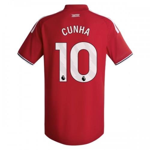 Nogometni Dresovi Manchester United Cunha 10 Domaći 2026-27 Nogometni Dresovi Manchester United Cunha 10 Domaći 2026-27