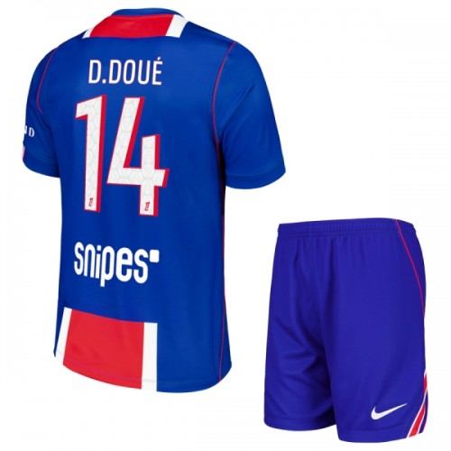Dječji - Dresovi Komplet Paris Saint-Germain Desire Doue 14 Domaći 2026-27 Dječji - Dresovi Komplet Paris Saint-Germain Desire Doue 14 Domaći 2026-27