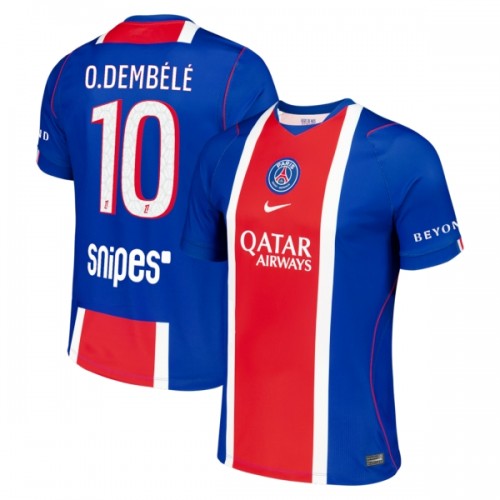 Nogometni Dresovi Paris Saint-Germain O. Dembele 10 Domaći 2026-27 Nogometni Dresovi Paris Saint-Germain O. Dembele 10 Domaći 2026-27