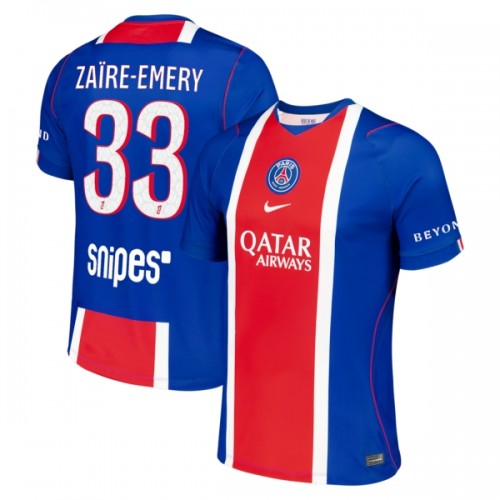 Nogometni Dresovi Paris Saint-Germain Zaire Emery 33 Domaći 2026-27 Nogometni Dresovi Paris Saint-Germain Zaire Emery 33 Domaći 2026-27