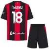 Dječji - Dresovi Komplet AC Milan Nkunku 18 Domaći 2026-27