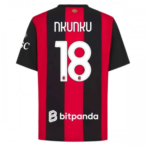 Nogometni Dresovi AC Milan Nkunku 18 Domaći 2026-27 Nogometni Dresovi AC Milan Nkunku 18 Domaći 2026-27