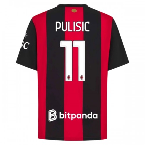 Nogometni Dresovi AC Milan Pulisic 11 Domaći 2026-27 Nogometni Dresovi AC Milan Pulisic 11 Domaći 2026-27