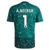 Golmanski Nogometni Dresovi Liverpool A. Becker 1 Domaći 2026-27 Zelena