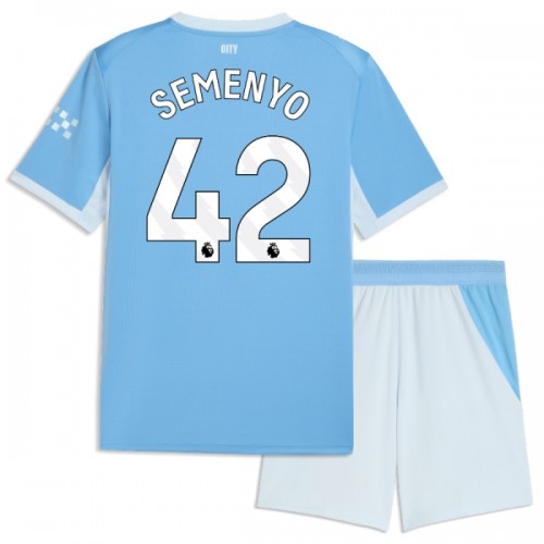 Dječji - Dresovi Komplet Manchester City Semenyo 42 Domaći 2026-27 Dječji - Dresovi Komplet Manchester City Semenyo 42 Domaći 2026-27