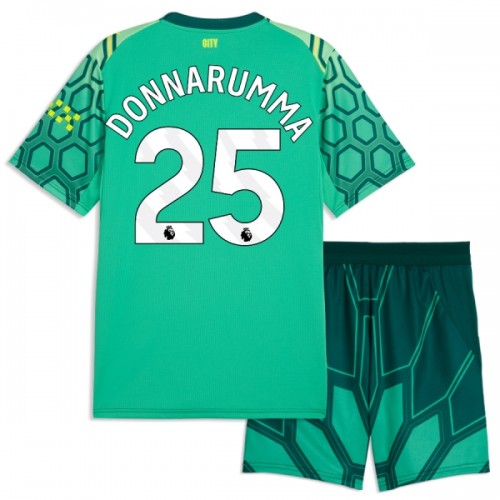 Dječji - Golmanski Dresovi Komplet Manchester City Donnarumma 25 Domaći 2026-27 Zelena Dječji - Golmanski Dresovi Komplet Manchester City Donnarumma 25 Domaći 2026-27 Zelena