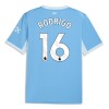 Nogometni Dresovi Manchester City Rodrigo 16 Domaći 2026-27 Nogometni Dresovi Manchester City Rodrigo 16 Domaći 2026-27