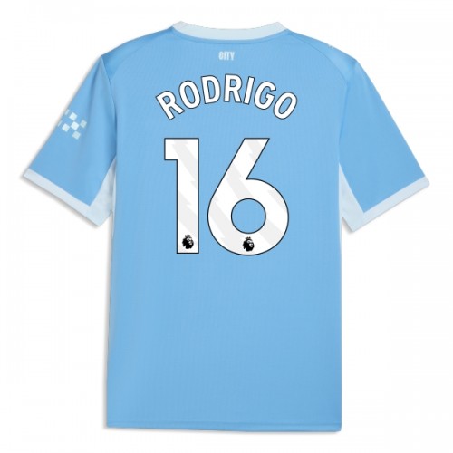 Nogometni Dresovi Manchester City Rodrigo 16 Domaći 2026-27 Nogometni Dresovi Manchester City Rodrigo 16 Domaći 2026-27
