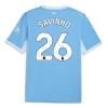 Nogometni Dresovi Manchester City Savinho 26 Domaći 2026-27 Nogometni Dresovi Manchester City Savinho 26 Domaći 2026-27