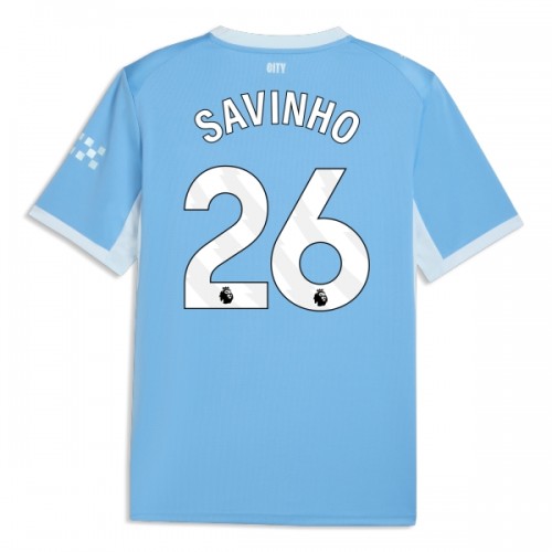 Nogometni Dresovi Manchester City Savinho 26 Domaći 2026-27 Nogometni Dresovi Manchester City Savinho 26 Domaći 2026-27