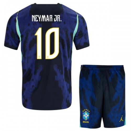 Dječji - Dresovi Komplet Brazil Neymar JR 10 Gostujući Svjetsko Prvenstvo 2026 Dječji - Dresovi Komplet Brazil Neymar JR 10 Gostujući Svjetsko Prvenstvo 2026