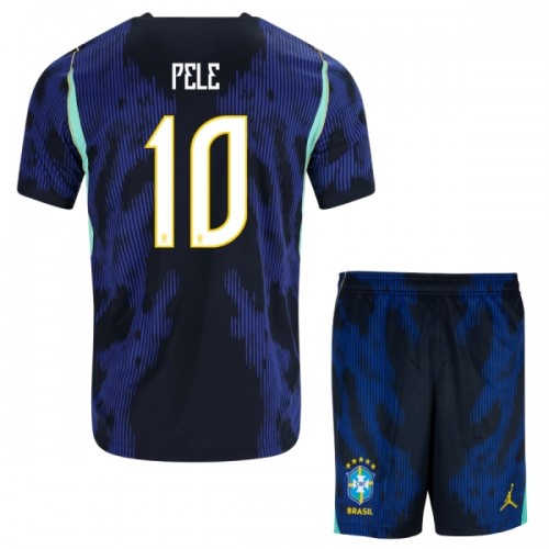 Dječji - Dresovi Komplet Brazil Pele 10 Gostujući Svjetsko Prvenstvo 2026 Dječji - Dresovi Komplet Brazil Pele 10 Gostujući Svjetsko Prvenstvo 2026