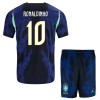 Dječji - Dresovi Komplet Brazil Ronaldinho 10 Gostujući Svjetsko Prvenstvo 2026 Dječji - Dresovi Komplet Brazil Ronaldinho 10 Gostujući Svjetsko Prvenstvo 2026