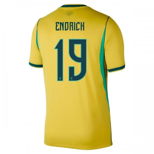 Nogometni Dresovi Brazil Endrick 19 Domaći Svjetsko Prvenstvo 2026 Nogometni Dresovi Brazil Endrick 19 Domaći Svjetsko Prvenstvo 2026