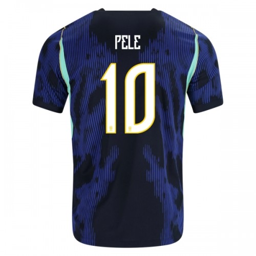 Nogometni Dresovi Brazil Pele 10 Gostujući Svjetsko Prvenstvo 2026 Nogometni Dresovi Brazil Pele 10 Gostujući Svjetsko Prvenstvo 2026