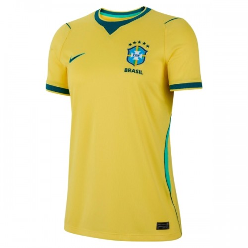 Ženski - Nogometni Dresovi Brazil Domaći Svjetsko Prvenstvo 2026 Ženski - Nogometni Dresovi Brazil Domaći Svjetsko Prvenstvo 2026