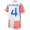 Dječji - Dresovi Komplet Hrvatska Gvardiol 4 Domaći Svjetsko Prvenstvo 2026
