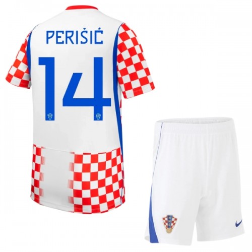 Dječji - Dresovi Komplet Hrvatska Perišić 14 Domaći Svjetsko Prvenstvo 2026 Dječji - Dresovi Komplet Hrvatska Perišić 14 Domaći Svjetsko Prvenstvo 2026