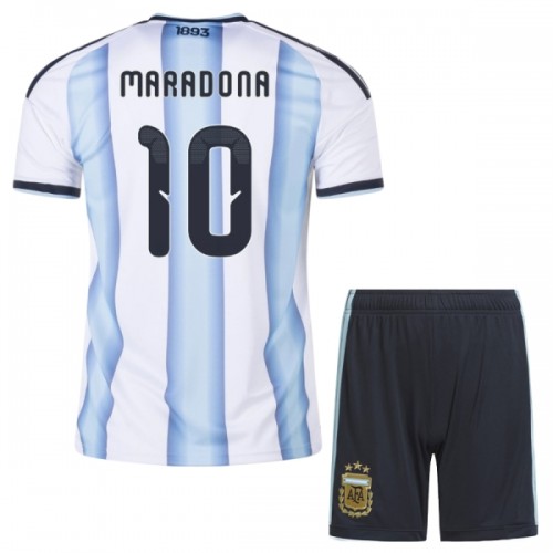 Dječji - Dresovi Komplet Argentina Maradona 10 Domaći Svjetsko Prvenstvo 2026 Dječji - Dresovi Komplet Argentina Maradona 10 Domaći Svjetsko Prvenstvo 2026