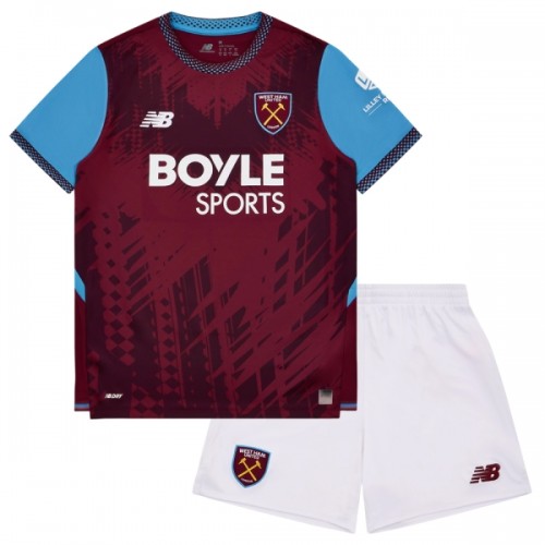 Dječji - Dresovi Komplet West Ham United Domaći 2026-27 Dječji - Dresovi Komplet West Ham United Domaći 2026-27