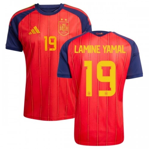 Nogometni Dresovi Španjolska 2 Stars Lamine Yamal 19 Domaći Svjetsko Prvenstvo 2026 Nogometni Dresovi Španjolska 2 Stars Lamine Yamal 19 Domaći Svjetsko Prvenstvo 2026