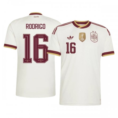 Nogometni Dresovi Španjolska 2 Stars Rodrigo 16 Gostujući Svjetsko Prvenstvo 2026 Nogometni Dresovi Španjolska 2 Stars Rodrigo 16 Gostujući Svjetsko Prvenstvo 2026