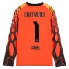 Golmanski Nogometni Dresovi Borussia Dortmund Kobel 1 Domaći 2026-27 Naranča Dugi Rukav Golmanski Nogometni Dresovi Borussia Dortmund Kobel 1 Domaći 2026-27 Naranča Dugi Rukav