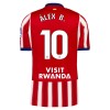 Nogometni Dresovi Atlético Madrid Alex B. 10 Domaći 2026-27 Nogometni Dresovi Atlético Madrid Alex B. 10 Domaći 2026-27