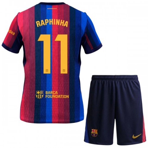 Dječji - Dresovi Komplet FC Barcelona Raphinha 11 Domaći 2026-27 Dječji - Dresovi Komplet FC Barcelona Raphinha 11 Domaći 2026-27