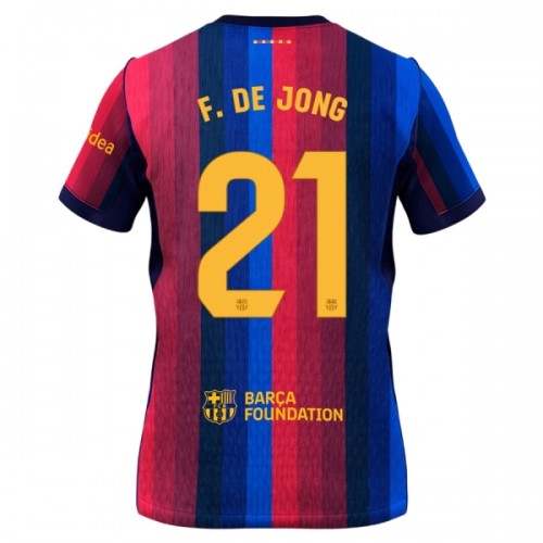 Nogometni Dresovi FC Barcelona F. De Jong 21 Domaći 2026-27 Nogometni Dresovi FC Barcelona F. De Jong 21 Domaći 2026-27