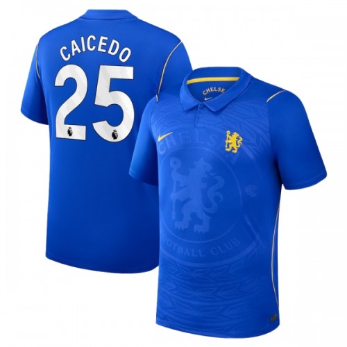 Nogometni Dresovi Chelsea Caicedo 25 Domaći 2026-27 Nogometni Dresovi Chelsea Caicedo 25 Domaći 2026-27
