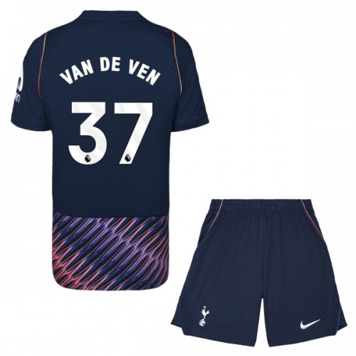 Dječji - Dresovi Komplet Tottenham Hotspur Van De Ven 37 Gostujući 2026-27 Dječji - Dresovi Komplet Tottenham Hotspur Van De Ven 37 Gostujući 2026-27