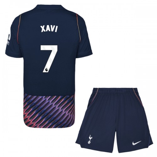 Dječji - Dresovi Komplet Tottenham Hotspur Xavi 7 Gostujući 2026-27 Dječji - Dresovi Komplet Tottenham Hotspur Xavi 7 Gostujući 2026-27
