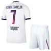 Dječji - Dresovi Komplet Paris Saint-Germain Kvaratskhelia 7 Gostujući 2026-27