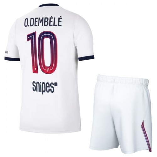 Dječji - Dresovi Komplet Paris Saint-Germain O. Dembele 10 Gostujući 2026-27 Dječji - Dresovi Komplet Paris Saint-Germain O. Dembele 10 Gostujući 2026-27