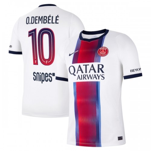 Nogometni Dresovi Paris Saint-Germain O. Dembele 10 Gostujući 2026-27 Nogometni Dresovi Paris Saint-Germain O. Dembele 10 Gostujući 2026-27