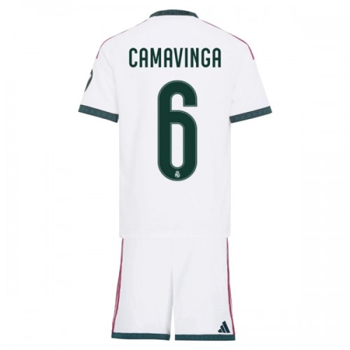 Dječji - Dresovi Komplet Real Madrid Camavinga 6 Domaći 2026-27 Dječji - Dresovi Komplet Real Madrid Camavinga 6 Domaći 2026-27