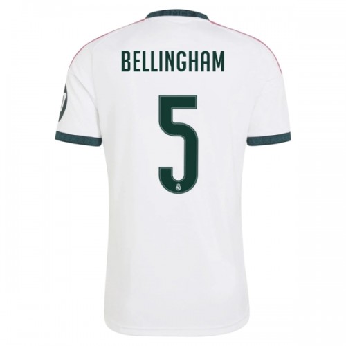 Nogometni Dresovi Real Madrid Bellingham 5 Domaći 2026-27 Nogometni Dresovi Real Madrid Bellingham 5 Domaći 2026-27