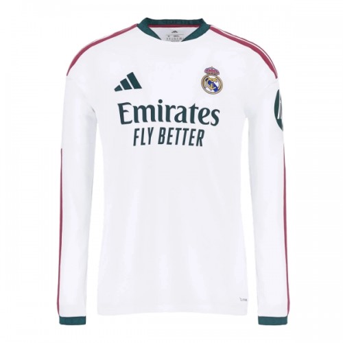 Nogometni Dresovi Real Madrid Domaći 2026-27 Dugi Rukav Nogometni Dresovi Real Madrid Domaći 2026-27 Dugi Rukav