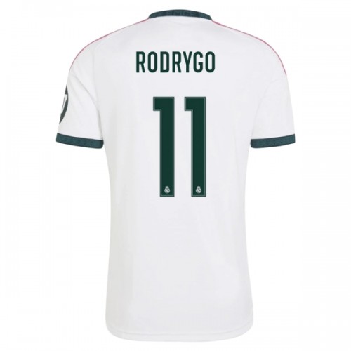 Nogometni Dresovi Real Madrid Rodrygo 11 Domaći 2026-27 Nogometni Dresovi Real Madrid Rodrygo 11 Domaći 2026-27