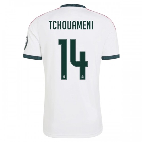 Nogometni Dresovi Real Madrid Tchouameni 14 Domaći 2026-27 Nogometni Dresovi Real Madrid Tchouameni 14 Domaći 2026-27
