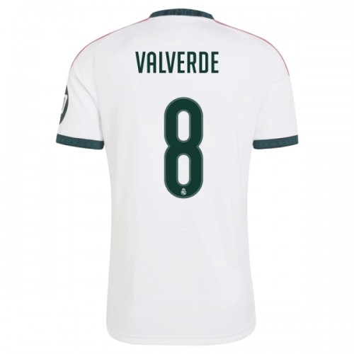 Nogometni Dresovi Real Madrid Valverde 8 Domaći 2026-27 Nogometni Dresovi Real Madrid Valverde 8 Domaći 2026-27
