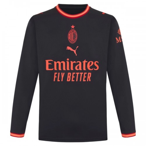 Nogometni Dresovi AC Milan Treći 2026-27 Dugi Rukav Nogometni Dresovi AC Milan Treći 2026-27 Dugi Rukav