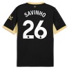 Nogometni Dresovi Manchester City Savinho 26 Gostujući 2026-27 Nogometni Dresovi Manchester City Savinho 26 Gostujući 2026-27