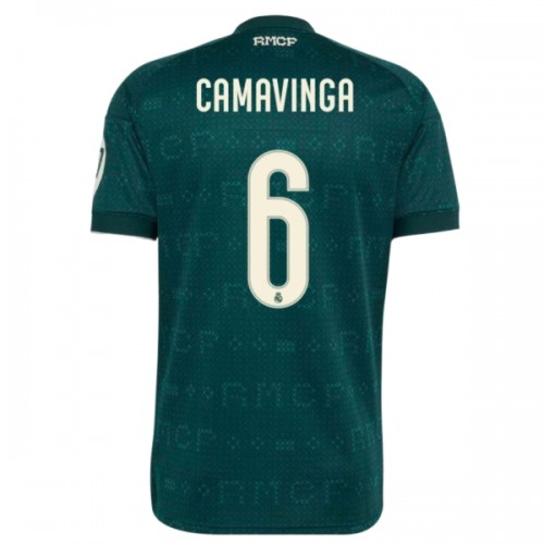 Nogometni Dresovi Real Madrid Camavinga 6 Gostujući 2026-27 Nogometni Dresovi Real Madrid Camavinga 6 Gostujući 2026-27