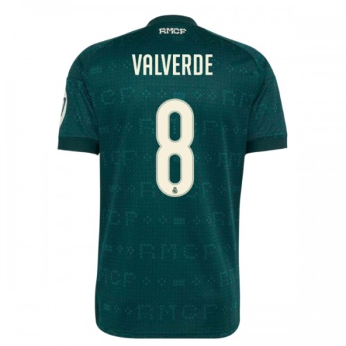 Nogometni Dresovi Real Madrid Valverde 8 Gostujući 2026-27 Nogometni Dresovi Real Madrid Valverde 8 Gostujući 2026-27