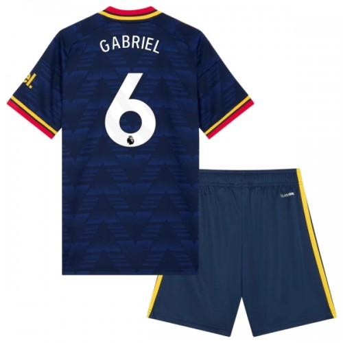 Dječji - Dresovi Komplet Arsenal Gabriel 6 Gostujući 2026-27 Dječji - Dresovi Komplet Arsenal Gabriel 6 Gostujući 2026-27